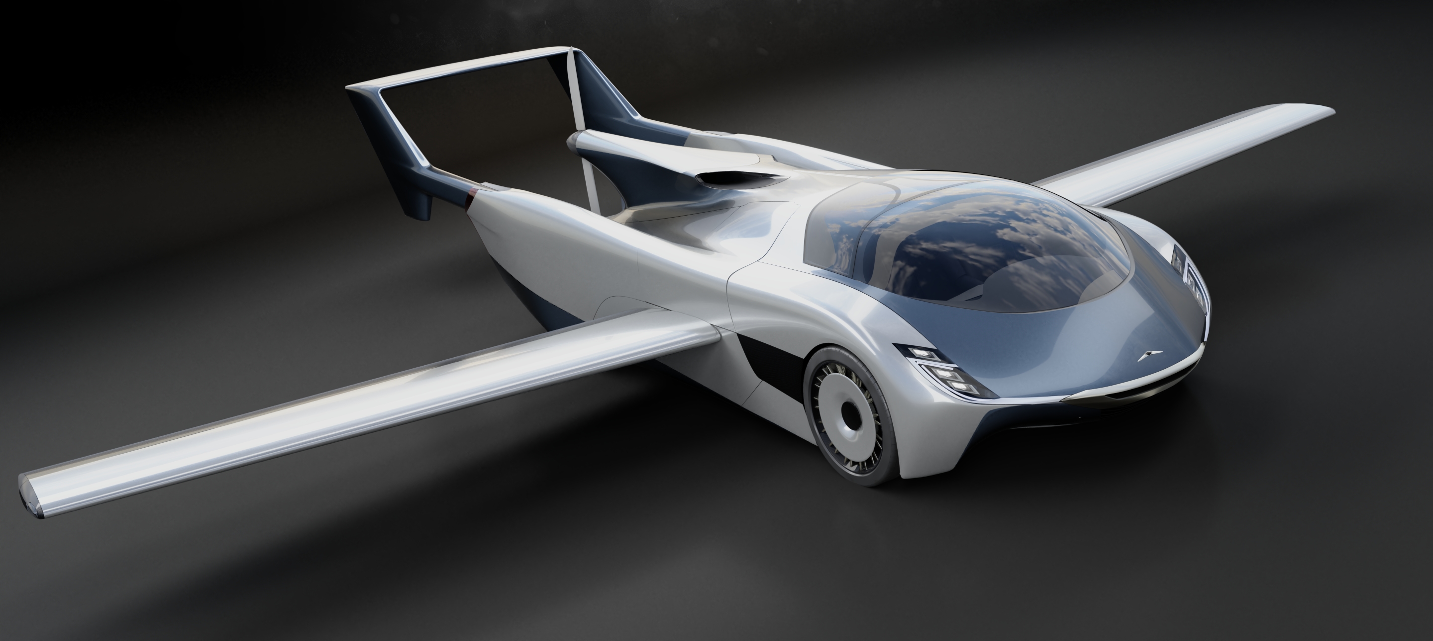 Adept 320T engine with propeller