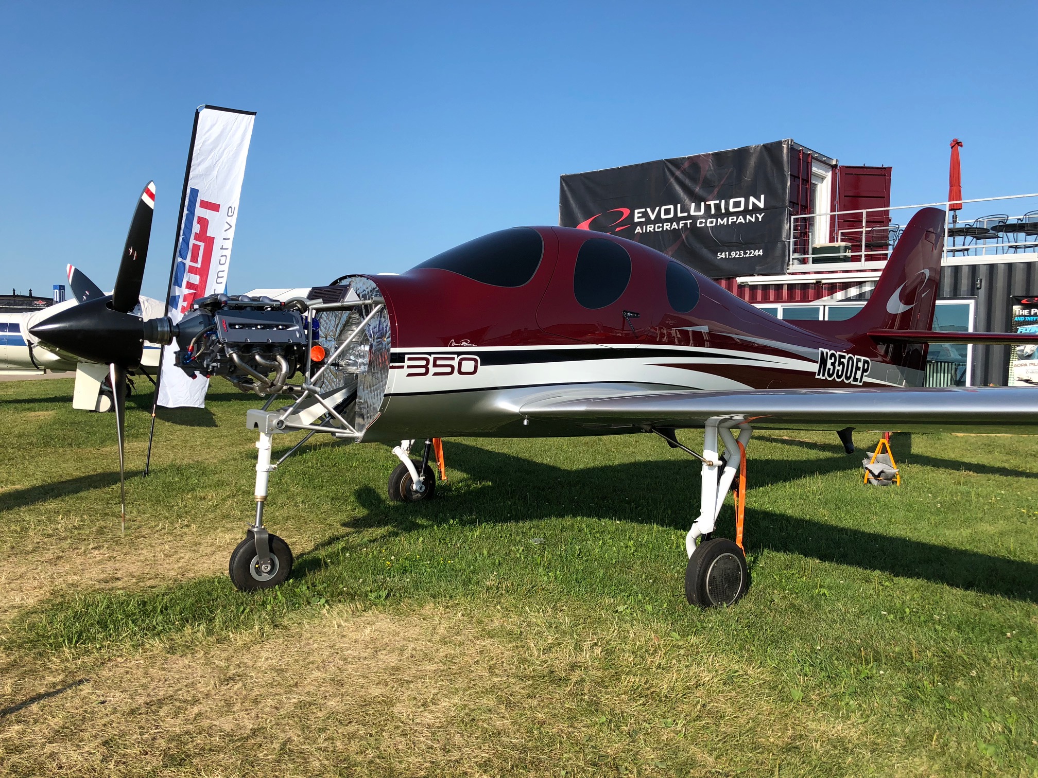 Evolution aircraft at EAA AirVenture Oshkosh