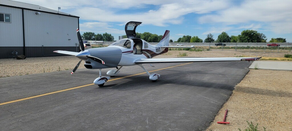 Lancair on ramp December 2025